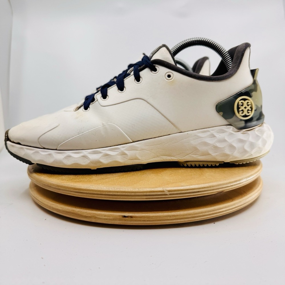 G/FORE MG4+ Golf Shoes Mens 9.5 White Gray Camo Athletic Sneaker
